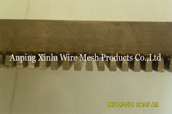 Flat Johnson Wedge Wire Continuous Slot Screen Panel für das Waschen von Kohlefiltern