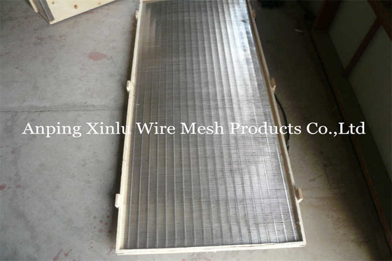 V-förmiger Metallplatten-Schirm-Flachdraht schweißte Gitter des Edelstahl-304