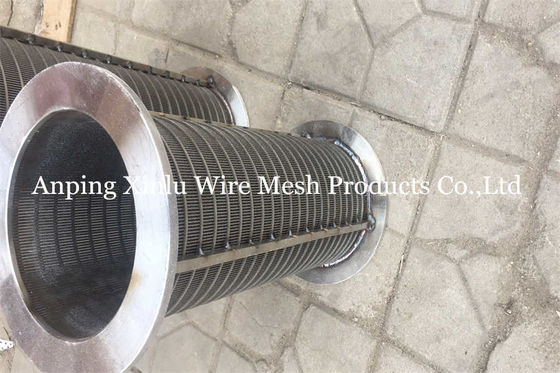 Edelstahl-Draht-Mesh Filter Self Cleaning des Keil-Draht-304L v-förmiges Od 620mm