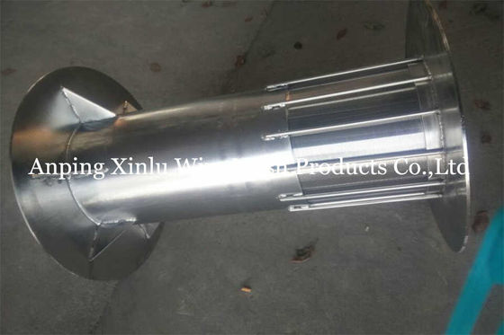Reverse Rolled Rotary Drum Fine Screen Cylindrical FITO Wire Wedge Screen