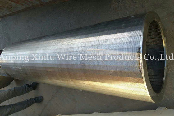 Johnson Rotary Sand Screen Cylindrical sieben Vee Wire Screens 0,2 - 2mm der Schlitz