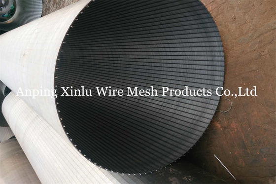 Stainless Steel Rotary Screen Drum / Wedge Wire Strainer OD 30 - 1500mm
