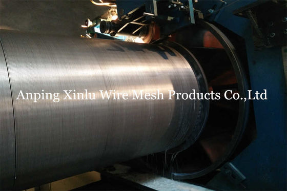Stainless Steel Rotary Screen Drum / Wedge Wire Strainer OD 30 - 1500mm