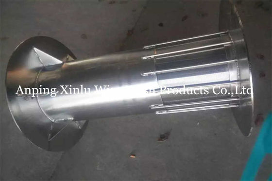 Schlitz des 280mm Längen-Trommelsieb-Trommel eingewickelter Keil-Draht-Zylinder-0.4mm