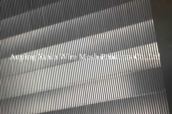 Schlitz 1x2mm des Keil-Draht-Edelstahl-Filtersieb-0.05MM für Stärke-Sieb