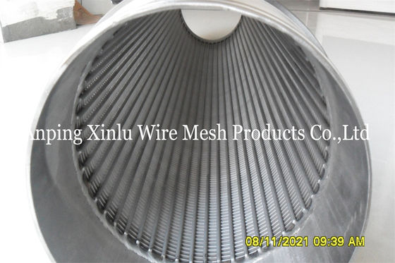92kg/pcs Johnson Water Well Screen 6&quot; 5/8 mit eingewickelten Drähten im Edelstahl AISI 304L