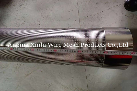 92kg/pcs Johnson Water Well Screen 6&quot; 5/8 mit eingewickelten Drähten im Edelstahl AISI 304L