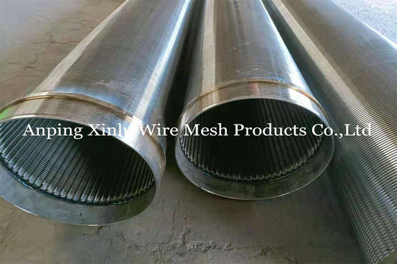 12&quot; Gap 1mm x L 3m V Draht-Verpackungs-Johnson Sand Screen Pipe For-Grundwasser