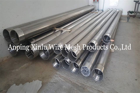 12&quot; Gap 1mm x L 3m V Draht-Verpackungs-Johnson Sand Screen Pipe For-Grundwasser