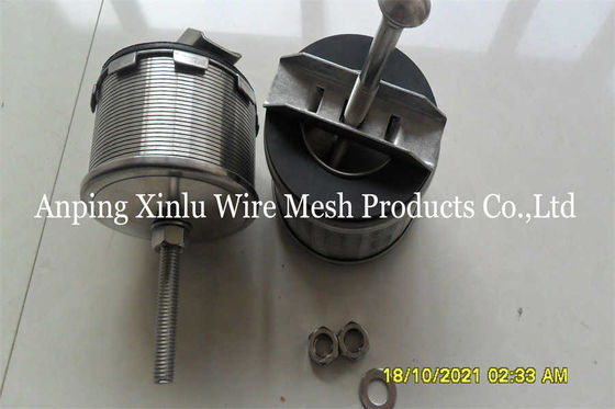 Doppelfluss-Keil-Draht-Schirm-Düse DN 82mm Johnson Water Filter Strainer Nozzle