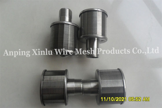 DN 1,5&quot; X L 2&quot; Draht-Schirm-Düse des Keil-SS304 in der Wasser-Filtration