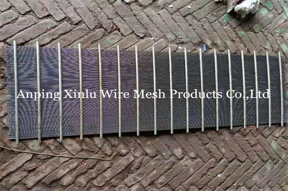 Industrielles Edelstahl-Keil-Draht-Schirm-Brettlagerungs-Gitter des Filter-304