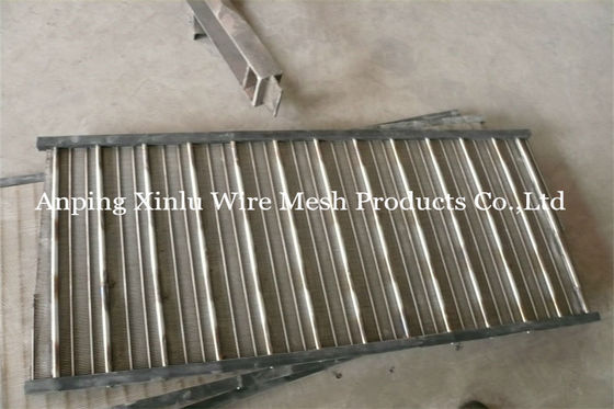 Schlitz-flache Keil-Draht-Schirm-Platte Johnson Grating Filter Plate SS Aisi 304 1mm