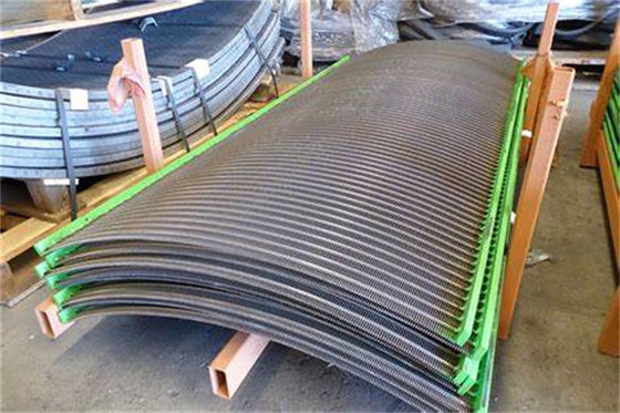 Filter-Platten-Johnsons V der Strömungsgeschwindigkeits-100mesh industrielle Draht-Schirm-Platte für Kohle