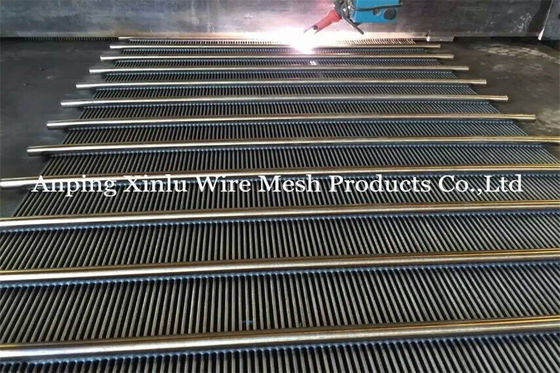 Filter-Platten-Johnsons V der Strömungsgeschwindigkeits-100mesh industrielle Draht-Schirm-Platte für Kohle