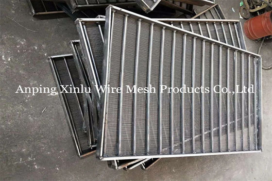 Filter-Platten-Johnsons V der Strömungsgeschwindigkeits-100mesh industrielle Draht-Schirm-Platte für Kohle