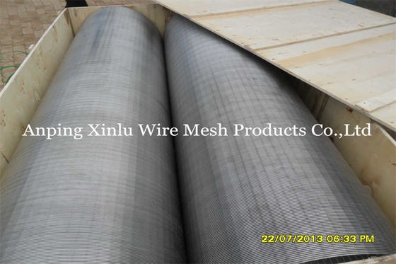 glatte Oberfläche 450mm Durchmesser-Johnson Wedge Wire Screen Pipes und Rand-Art