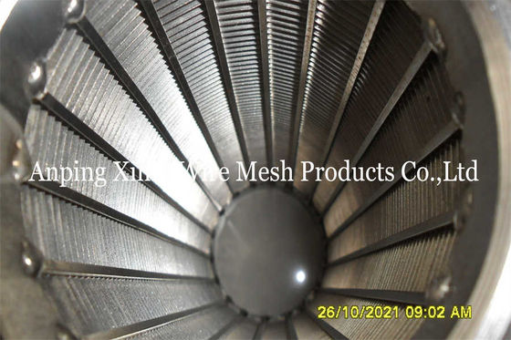 3&quot; v-Draht-Verpackung Johnson Water Well Screen Pipe mit glatter Filtrations-Oberfläche