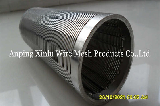 3&quot; v-Draht-Verpackung Johnson Water Well Screen Pipe mit glatter Filtrations-Oberfläche