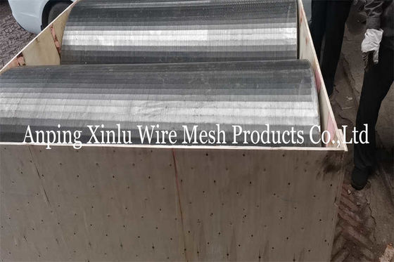 Keine magnetische Schlitz-Schirm-Länge 1800mm Vee Wires DN620mm ununterbrochene