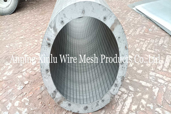 Keine magnetische Schlitz-Schirm-Länge 1800mm Vee Wires DN620mm ununterbrochene