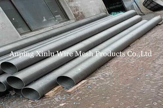 6m Länge SS ordnen 304 Vee Wire Screen Pipe Infiltration die Galerie an der Aufnahme gut