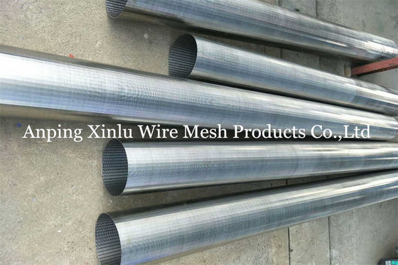 6m Länge SS ordnen 304 Vee Wire Screen Pipe Infiltration die Galerie an der Aufnahme gut