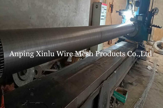 6m Länge SS ordnen 304 Vee Wire Screen Pipe Infiltration die Galerie an der Aufnahme gut