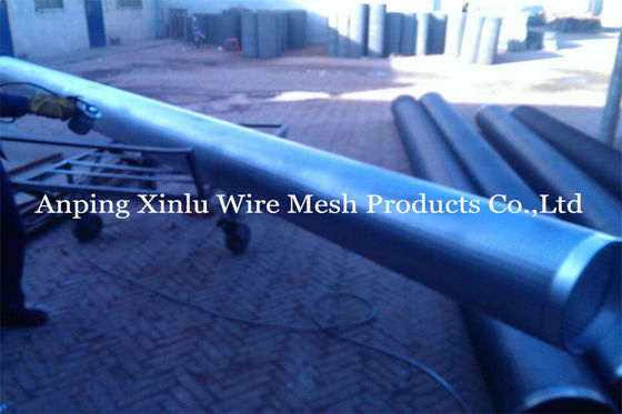 6-5/8“ SS304 Johnson Wire Wrapped Screens Tubes für Wasser Wells