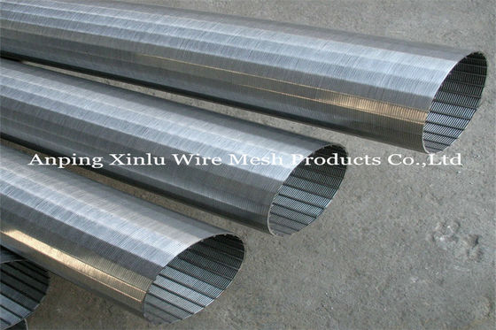 6-5/8“ SS304 Johnson Wire Wrapped Screens Tubes für Wasser Wells
