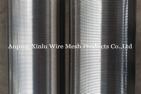 6-5/8“ SS304 Johnson Wire Wrapped Screens Tubes für Wasser Wells