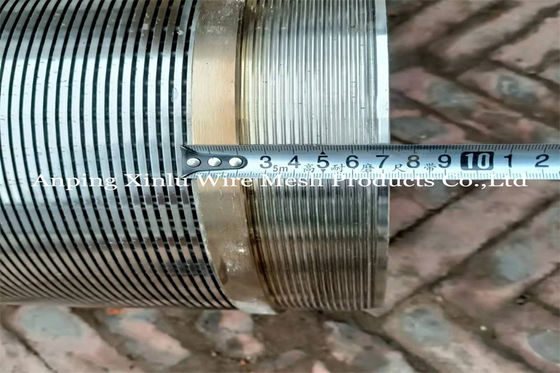 Nicht magnetische SS versanden Steuerschirme Länge 10&quot; des Filterrohr-10ft Durchmesser