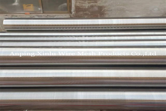 8&quot; Grundwasser SS304 Wasserpumpe Johnson Screen Tube Slots 0,06&quot; für tiefe Brunnen