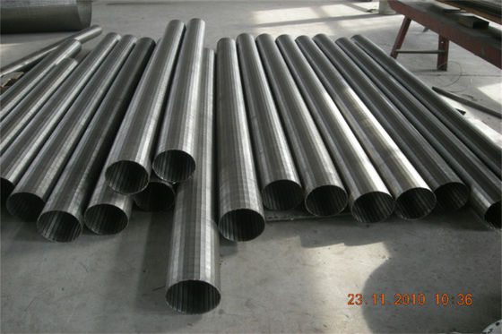 Anti-Korrosion SS304 Durchmesser 219mm Johnson Draht Wasserbrunnenschirm Rohr 80 Stangen 8 &quot;Spiraldraht Spülrohr