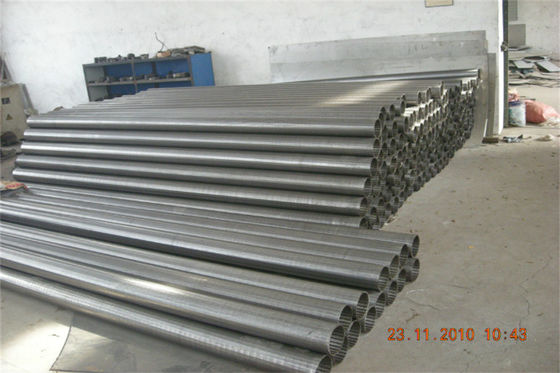 Anti-Korrosion SS304 Durchmesser 219mm Johnson Draht Wasserbrunnenschirm Rohr 80 Stangen 8 &quot;Spiraldraht Spülrohr