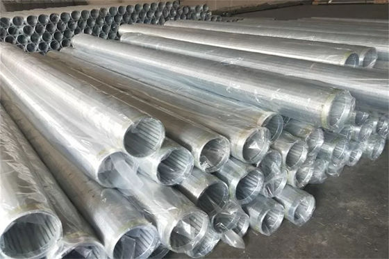 Kohlenstoffarmer galvanisierter StahlJohnson Screen Pipe Large Diameter 6-16“