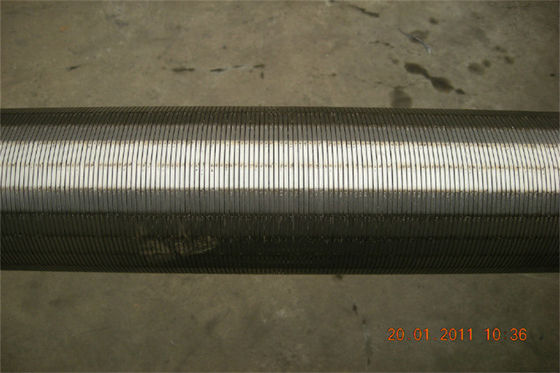 Stahl 08x18h10 Wasser-Brunnenfilter-Rohr Ods 126mm für Abwasserbehandlung
