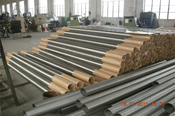 Stahl 08x18h10 Wasser-Brunnenfilter-Rohr Ods 126mm für Abwasserbehandlung