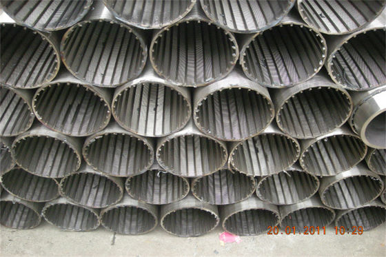 Stahl 08x18h10 Wasser-Brunnenfilter-Rohr Ods 126mm für Abwasserbehandlung