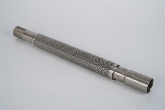 Größe des Keil-Draht-Öl-Brunnenfilter-API 20 mit Johnson Screen Pipe AISI 316L