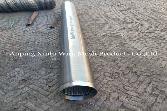 9-5/8“ SS galvanisiertes Keil-Draht-Filterrohr-Verpackungs-Johnson Wire Screen Water Filter-Rohr