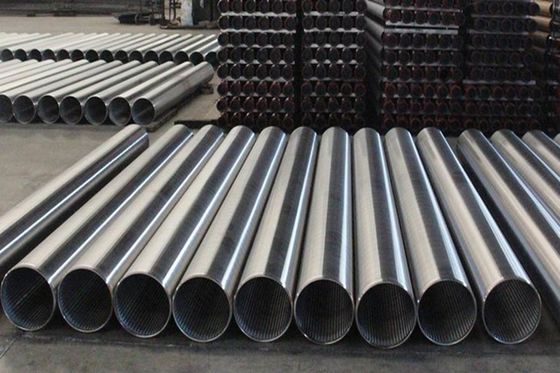9-5/8“ SS galvanisiertes Keil-Draht-Filterrohr-Verpackungs-Johnson Wire Screen Water Filter-Rohr
