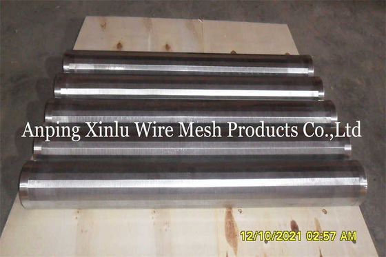 9-5/8“ SS galvanisiertes Keil-Draht-Filterrohr-Verpackungs-Johnson Wire Screen Water Filter-Rohr