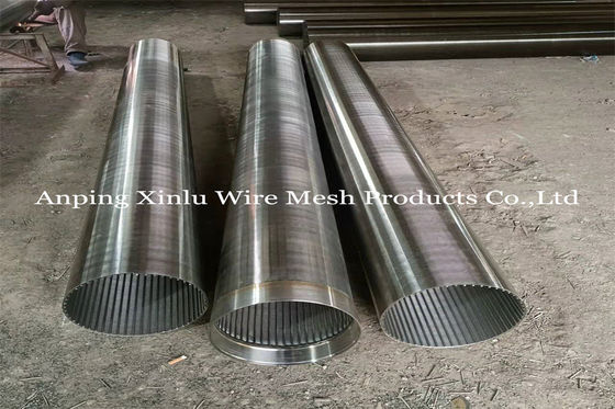 12&quot; 300mm Vee Wire Wrapped Johnson Screen Rohr für Erdölbohrung