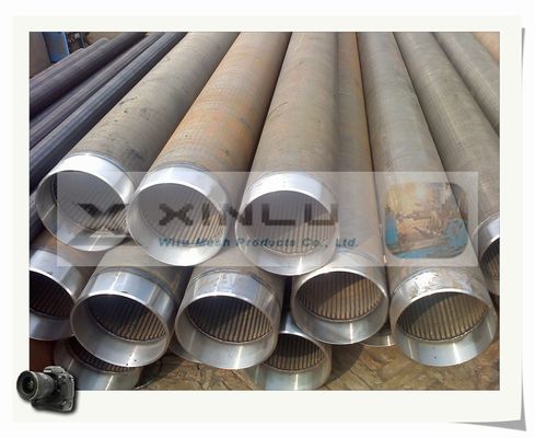 Kohlenstoffarmes Vee Wire Galvanized Dewatering Screen-Rohr 6-5/8“ lange 5.8m