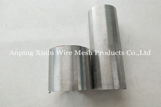 Rohr des Filter-DN200 des Schlitz-35-100 Mesh Johnson Type Vee Wire Screen