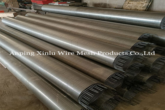 250mm 15 Mesh Stainless Steel Johnson Wire Verpackungs-Sieb-Rohr-Schirm-Verbindungs-Flansch