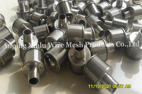 Edelstahl-Johnson Wedge Wire Water Screen-Düse für Sandfilter