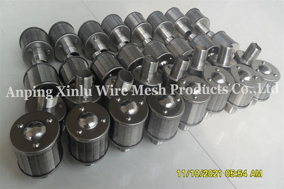 Wasser stariner Düse NPT3/4“ Johnson Wire Filter Nozzle For ein Aktivkohle-Filter