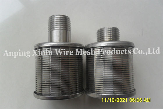53mm M24 Johnson Wire Strainer Nozzle For ein Aktivkohle-Filter